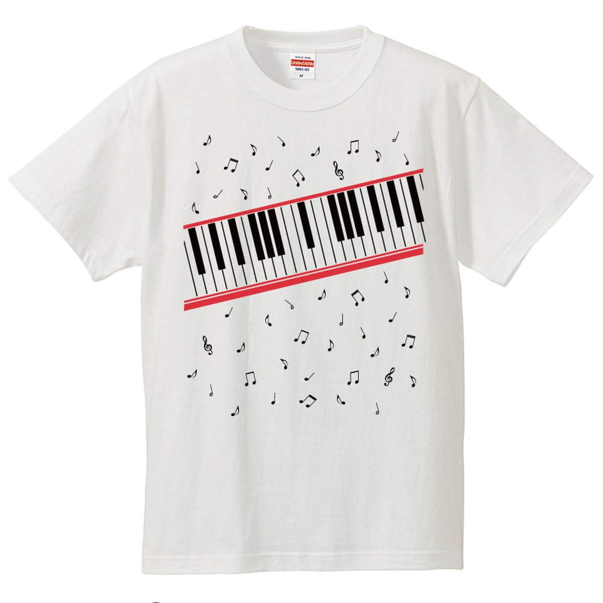 TOMOO インディーズTシャツセット 鍵盤 Amazon | 南堀江のおもしろtシャツ 「Beat It 鍵盤 MJ着用」PV MV 1982